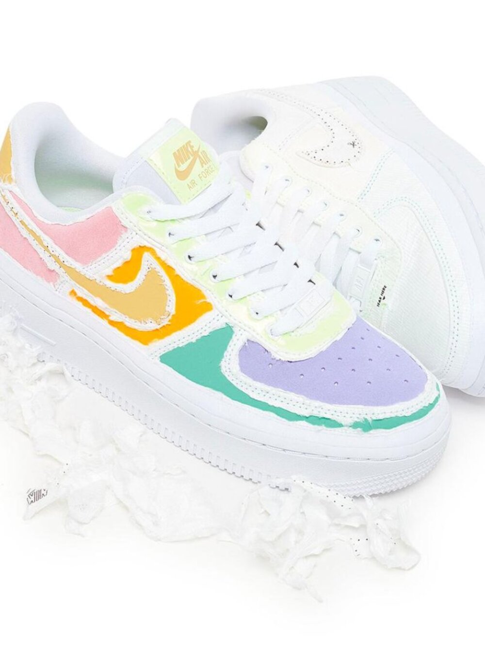 Nike Air Force 1 '07 LX Pastel Reveal Women's Sneakers Size 8.5- Retired - Picture 15 of 16